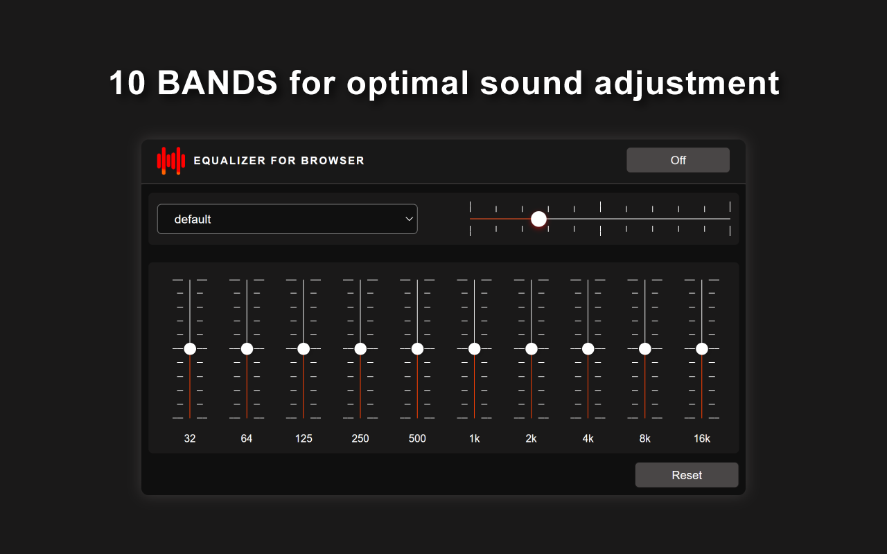 Equalizer for Browser screenshot 4