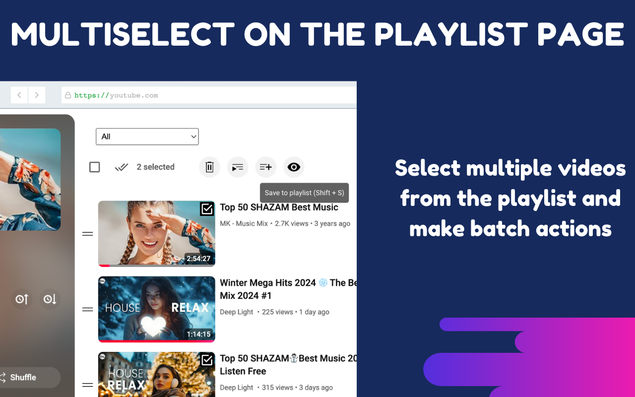 PocketTube: Youtube PlayList Manager screenshot 2