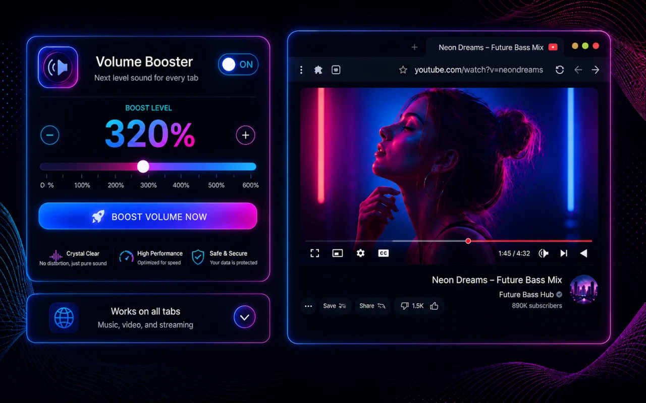 Audio Boosted YouTube screenshot 4