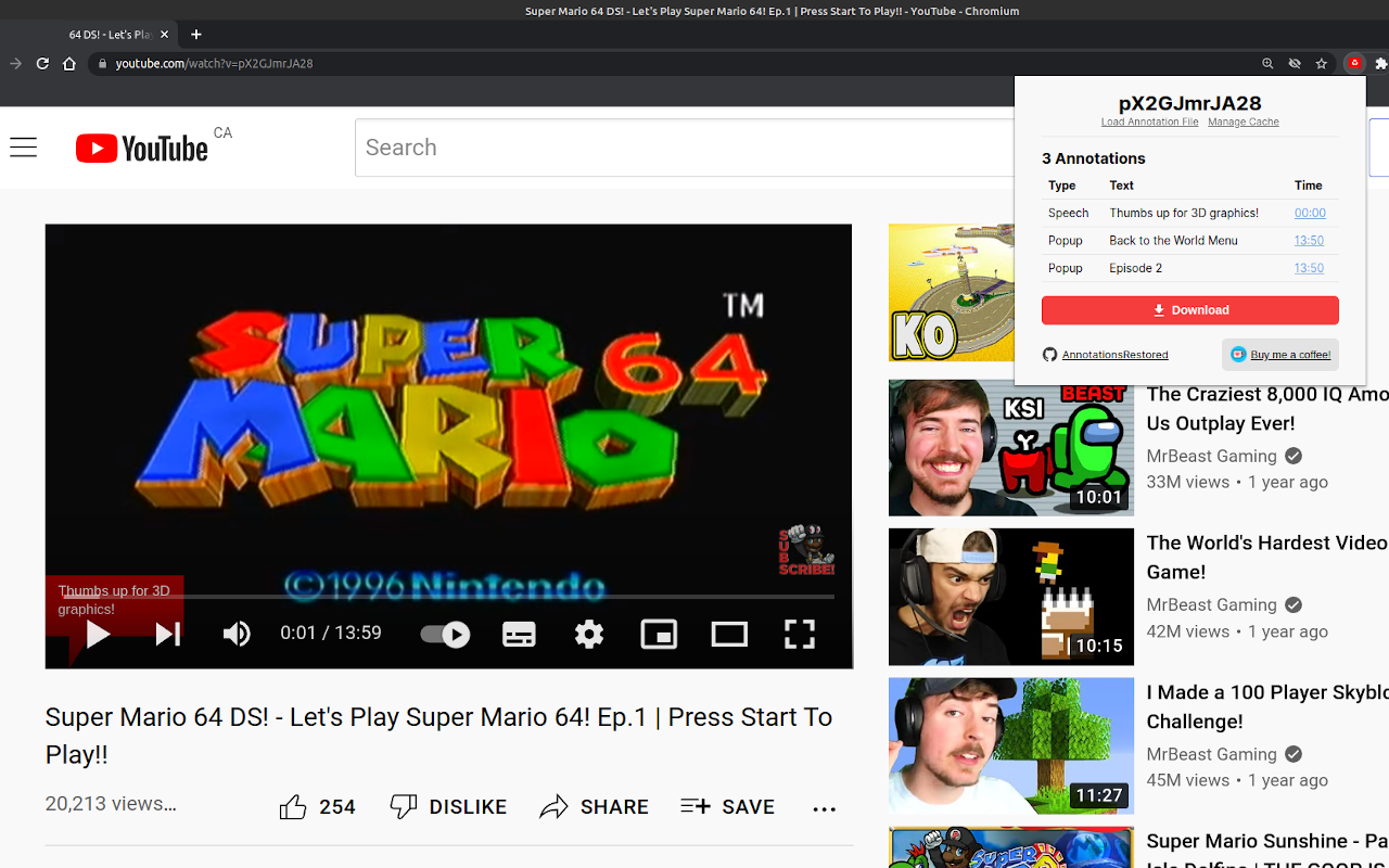 Annotations Restored for YouTube™ screenshot 4