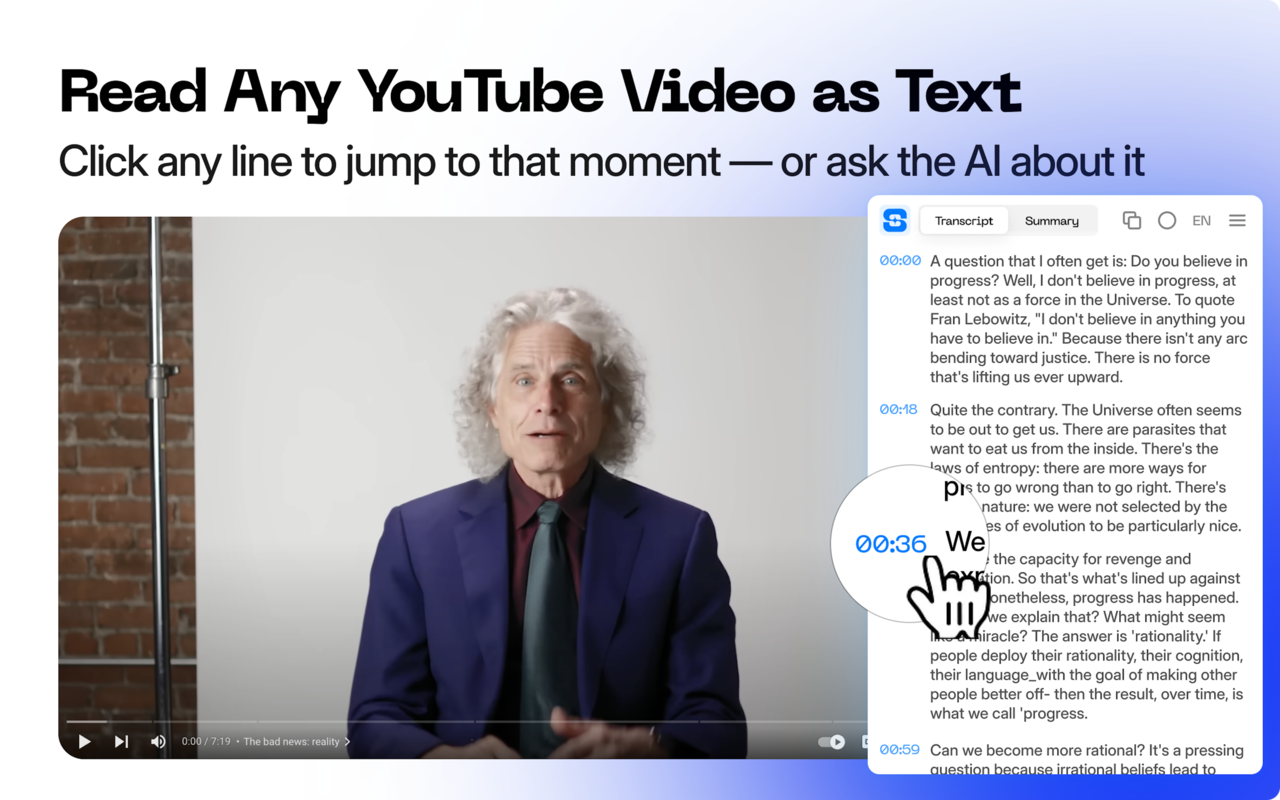 YouTube Transcriber screenshot 4