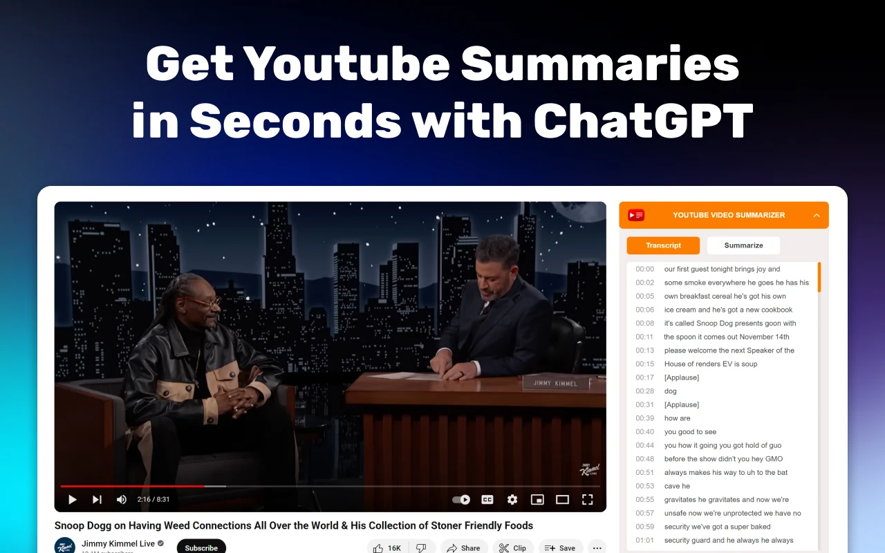 Youtube Transcript screenshot 4