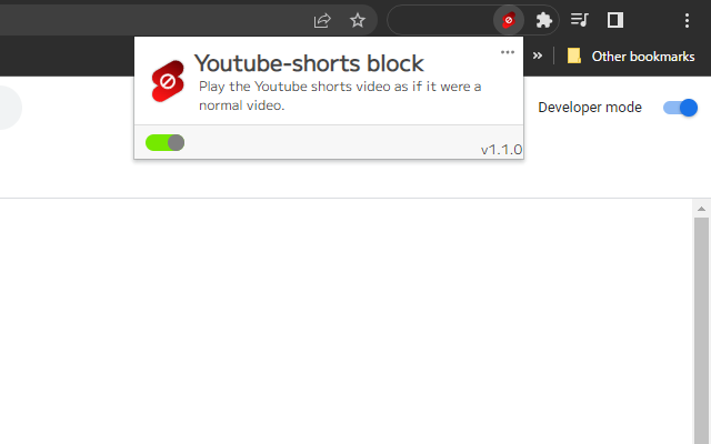 YouTube Shorts Block screenshot 1
