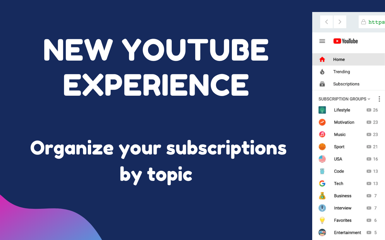 YouTube Subscription Manager screenshot 3