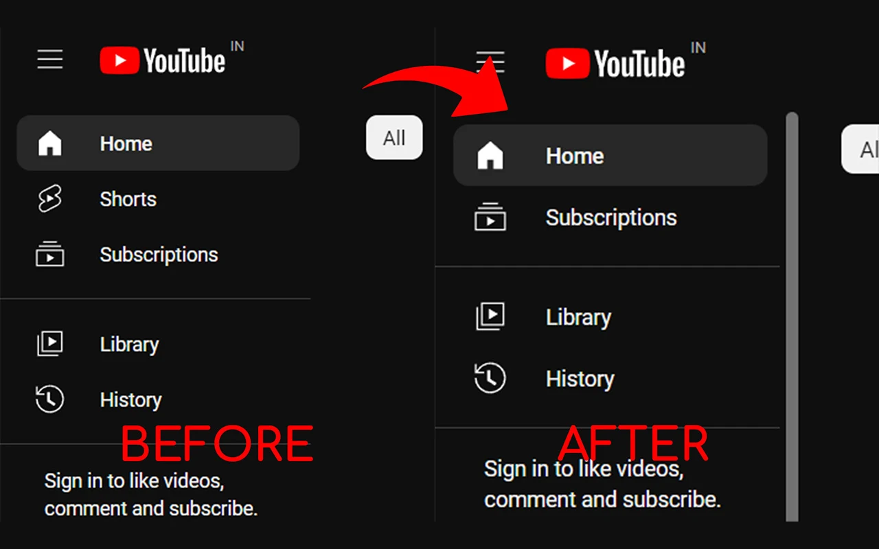 Remove YouTube Shorts screenshot 1