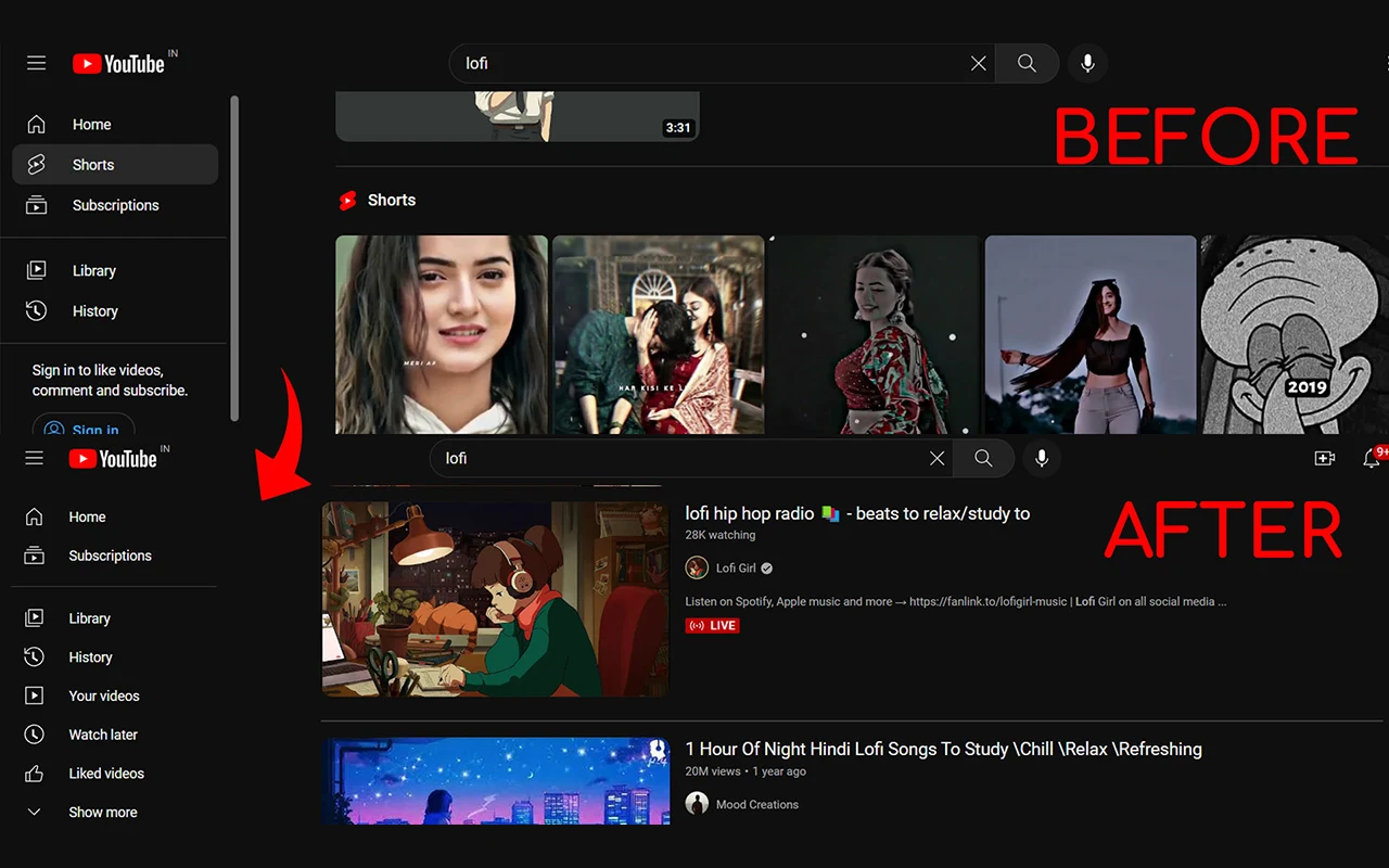 Remove YouTube Shorts screenshot 3