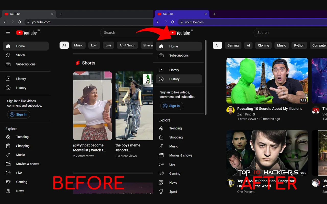 Remove YouTube Shorts screenshot 5