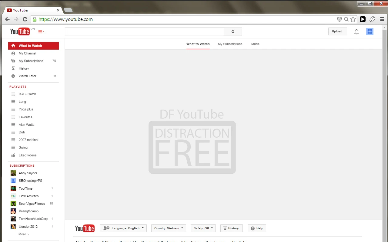 DF Tube (Distraction Free for YouTube™) screenshot 1