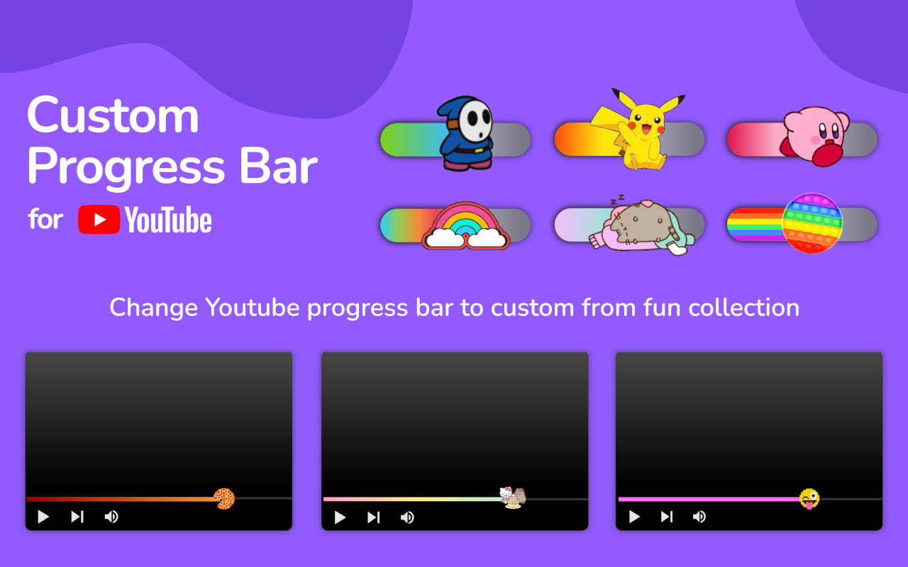 Custom Progress Bar For YouTube screenshot 5