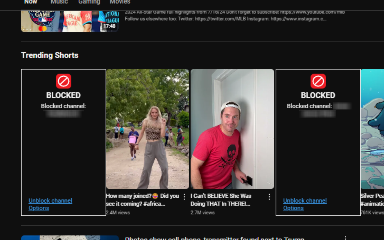 YTBlock - Block any content from YouTube™ screenshot 2