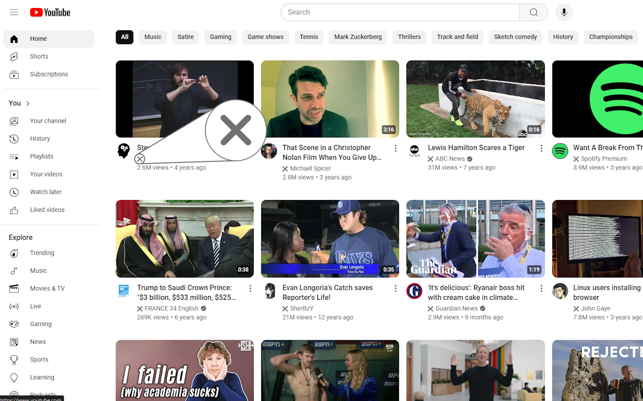 Channel Blocker screenshot 3