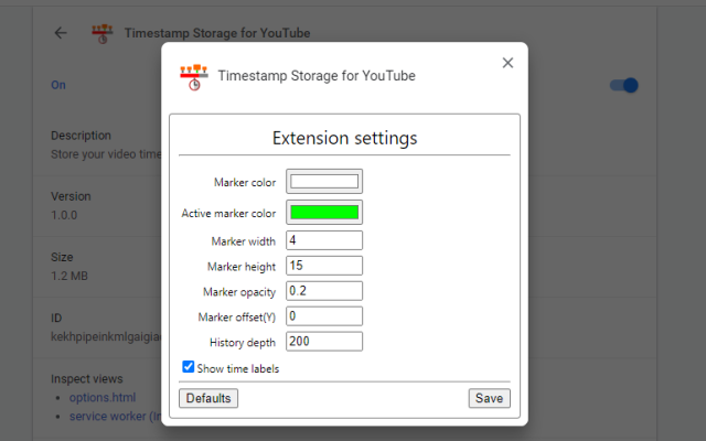 Markers for YouTube screenshot 2