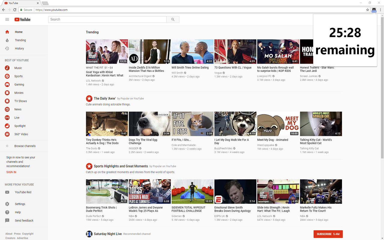 YouTube Time screenshot 3