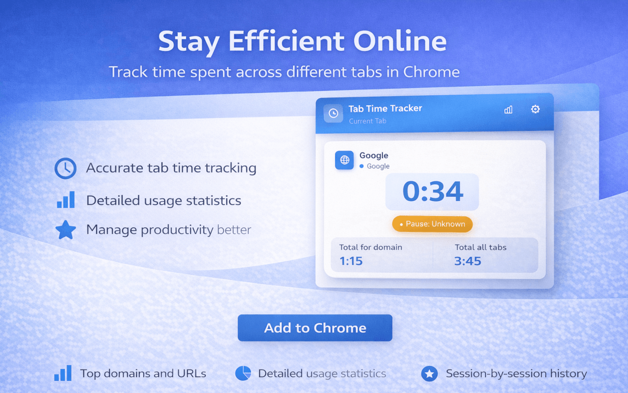 Tab Time Tracker screenshot 3